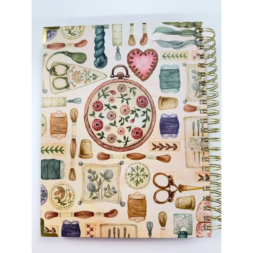 Planner for the Cross Stitcher's Soul 2026 Spiral Bound NIB Damaged Box
